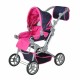 Carucior pentru papusi cu maner reversibil Mioux Diadem