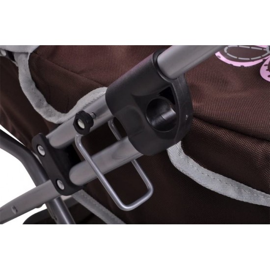 Carucior pentru papusi First Brown Flower