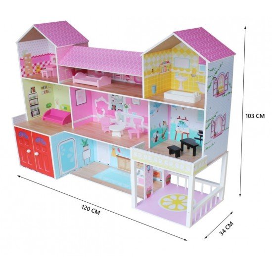 Casuta pentru papusi Mansion Manor