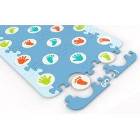 Covor puzzle din spuma Evolution 66 piese