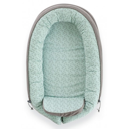 Cuib pentru bebelusi Circles Mint