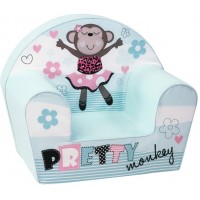 Fotoliu din burete Pretty Monkey