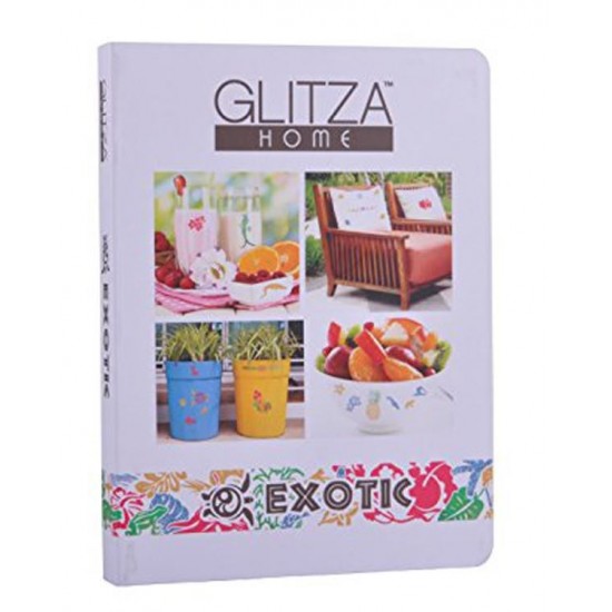 Joc pentru decorare cu sclipici Glitza Home Exotic