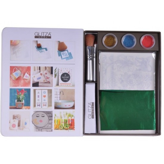 Joc pentru decorare cu sclipici Glitza Home Exotic