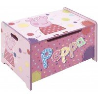Ladita din lemn pentru depozitare jucarii Peppa Pig