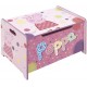Ladita din lemn pentru depozitare jucarii Peppa Pig