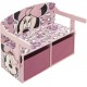 Mobilier 2 in 1 pentru depozitare jucarii Minnie Mouse