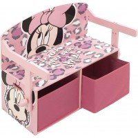 Mobilier 2 in 1 pentru depozitare jucarii Minnie Mouse
