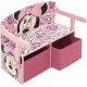 Mobilier 2 in 1 pentru depozitare jucarii Minnie Mouse