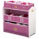 Organizator jucarii cu cadru din lemn Princess Crown
