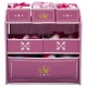 Organizator jucarii cu cadru din lemn Princess Crown