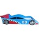 Pat cu cadru din lemn Racing Car
