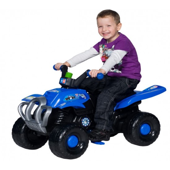 Quad cu pedale Blue Police