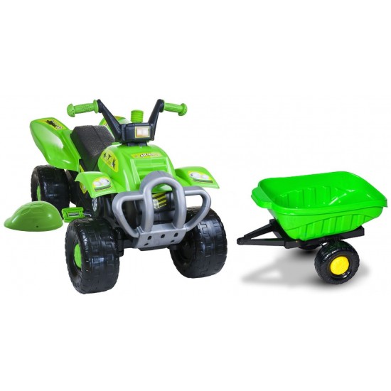 Remorca Hard Work Green