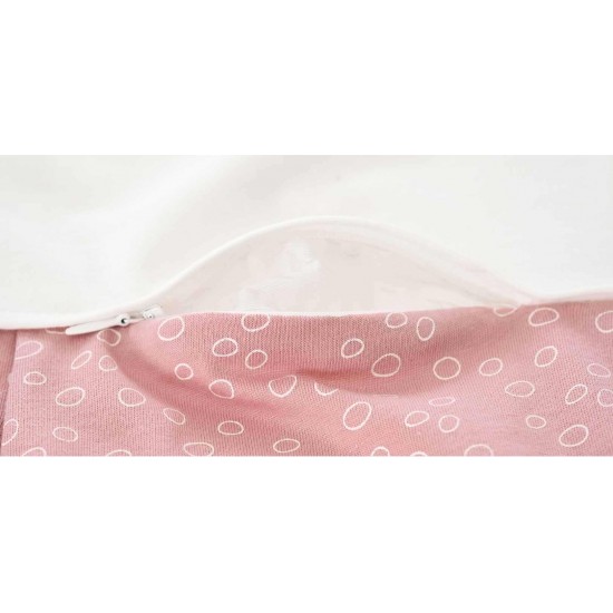 Sac de dormit 3 in 1 Circles Rose - 80/86 cm