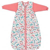Sac de dormit cu maneca lunga detasabila Butterfly 6-18 luni 3.5 Tog