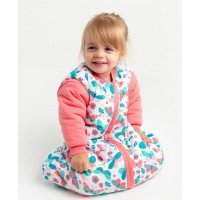 Sac de dormit cu maneca lunga detasabila Butterfly 6-18 luni 3.5 Tog