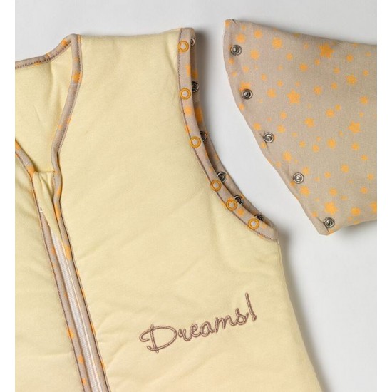 Sac de dormit cu maneca lunga detasabila Sweet Dreams 0-6 luni 2.5 Tog
