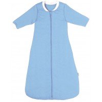 Sac de dormit cu maneca lunga Plain Blue 6-18 luni 3.5 Tog