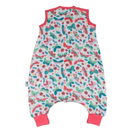 Sac de dormit cu picioruse Bamboo Butterfly 2-3 ani 0.5 Tog