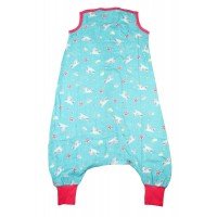 Sac de dormit cu picioruse Bamboo Unicorn 2-3 ani 0.5 Tog