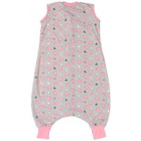 Sac de dormit cu picioruse Pink Elephant 2-3 ani 0.5 Tog