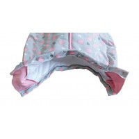 Sac de dormit cu picioruse Pink Elephant 6-12 luni 1.0 Tog