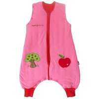 Sac de dormit cu picioruse si maneca lunga detasabila Apple of my eye 12-18 luni 2.5 Tog
