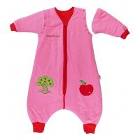 Sac de dormit cu picioruse si maneca lunga detasabila Apple of my eye 5-6 ani 2.5 Tog