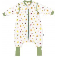 Sac de dormit cu picioruse si maneca lunga detasabila Forest Friends 2-3 ani 2.5 Tog