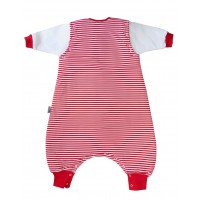 Sac de dormit cu picioruse si maneca lunga detasabila Fire Engine 6-12 luni 2.5 Tog