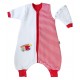 Sac de dormit cu picioruse si maneca lunga detasabila Fire Engine 12-18 luni 2.5 Tog