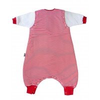 Sac de dormit cu picioruse si maneca lunga detasabila Fire Engine 12-18 luni 2.5 Tog