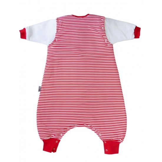 Sac de dormit cu picioruse si maneca lunga detasabila Fire Engine 12-18 luni 2.5 Tog