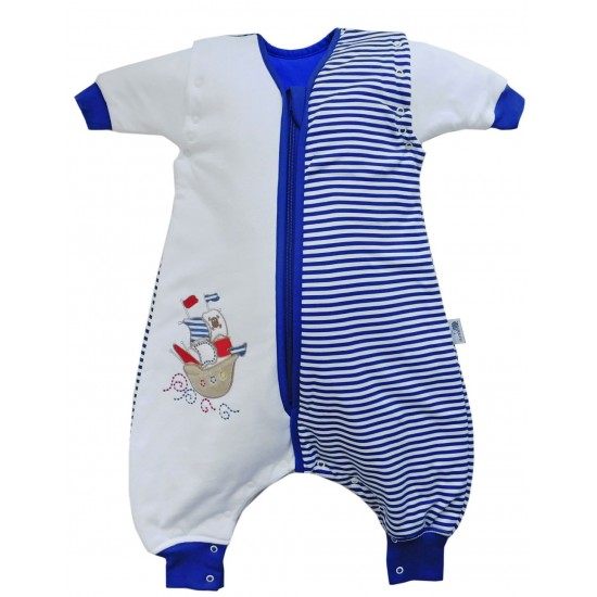 Sac de dormit cu picioruse si maneca lunga detasabila Pirate 6-12 luni 2.5 Tog