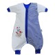 Sac de dormit cu picioruse si maneca lunga detasabila Pirate 12-18 luni 2.5 Tog