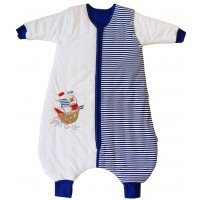 Sac de dormit cu picioruse si maneca lunga detasabila Pirate 18-24 luni 2.5 Tog
