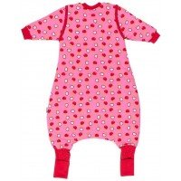 Sac de dormit cu picioruse si maneca lunga detasabila Red Apple 5-6 ani 3.5 Tog