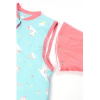 Sac de dormit cu picioruse si maneca lunga detasabila Unicorn 12-18 luni 2.5 Tog