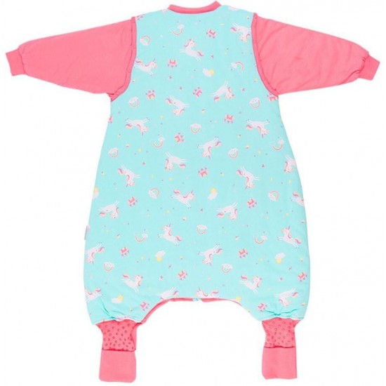 Sac de dormit cu picioruse si maneca lunga detasabila Unicorn 12-18 luni 2.5 Tog