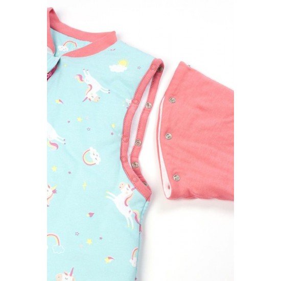 Sac de dormit cu picioruse si maneca lunga detasabila Unicorn 6-12 luni 2.5 Tog