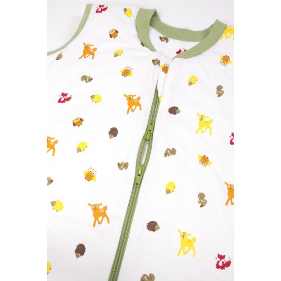 Sac de dormit cu picioruse si talpa antiderapanta Forest Friends 3-4 ani 2.5 Tog