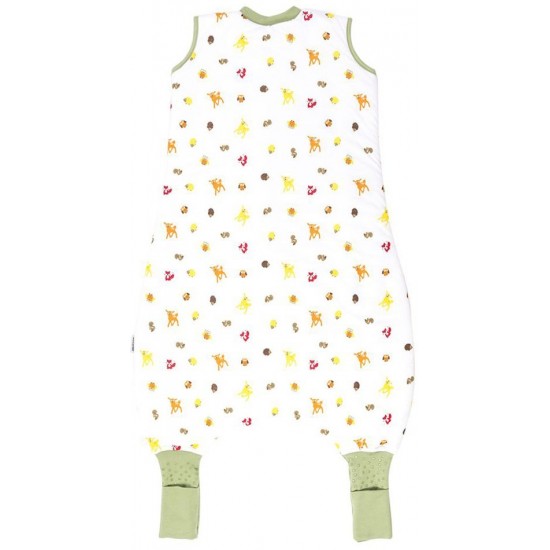 Sac de dormit cu picioruse si talpa antiderapanta Forest Friends 3-4 ani 2.5 Tog