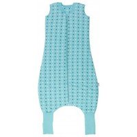 Sac de dormit cu picioruse si talpa antiderapanta Teal Stars 5-6 ani 2.5 Tog