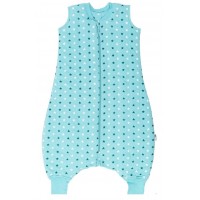 Sac de dormit cu picioruse Teal Stars 12-18 luni 1.0 Tog