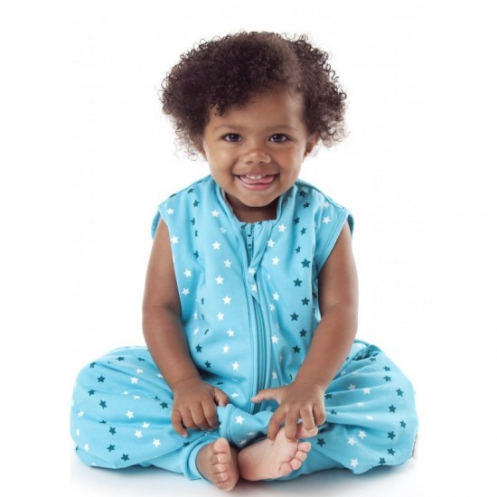 Sac de dormit cu picioruse Teal Stars 3-4 ani 1.0 Tog