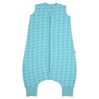 Sac de dormit cu picioruse Teal Stars 3-4 ani 2.5 Tog