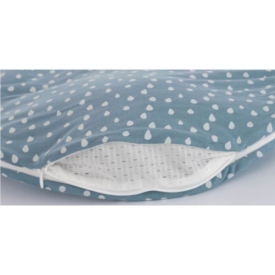 Sac de dormit Drops Ocean Blue - 80/86 cm