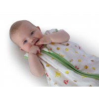 Sac de dormit pentru vara din muselina Forest Friends 6-18 luni 0.5 Tog