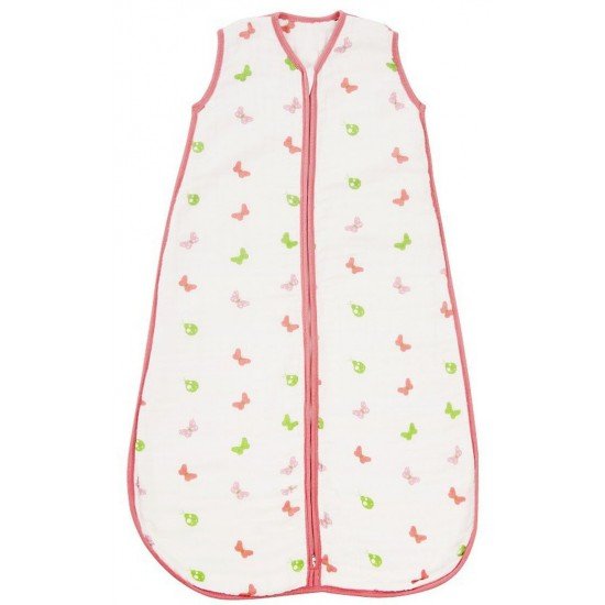 Sac de dormit pentru vara din muselina Girls 1-3 ani 0.5 Tog